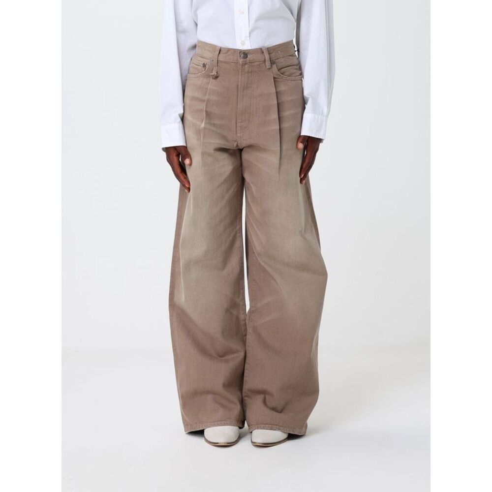 R13 Women Denim Wide-Leg Jeans R13